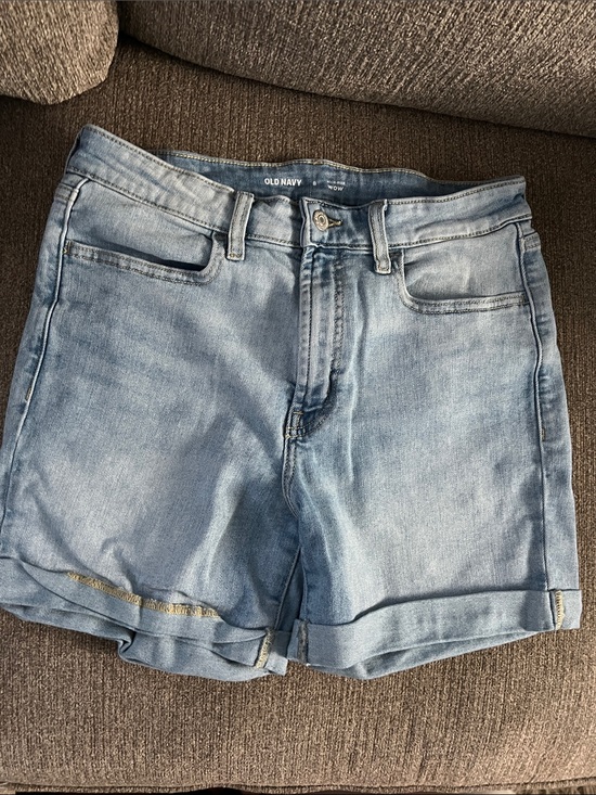 Old Navy Pants - Old Navy Light Blue Denim Rolled-Hem Women’s Shorts
